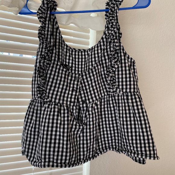 gingham top - Picture 4 of 4